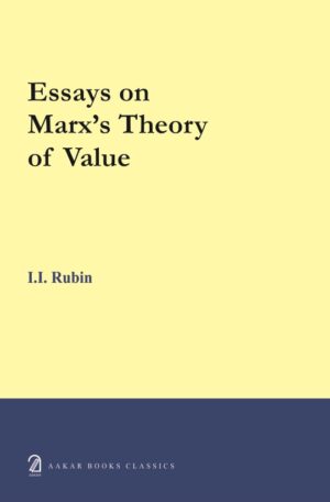 Essays on Marx's Theory of Value