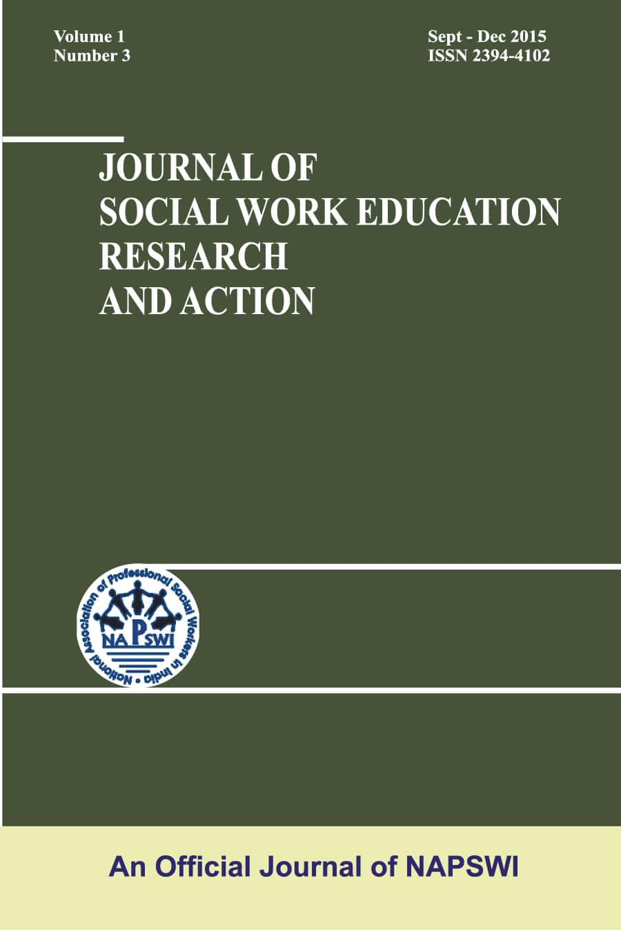 journal of society for social work and research
